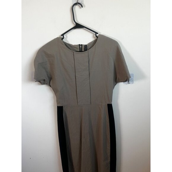 W118 By Walter Baker Colorblock Dress With Back Zip Closure - Size S - Picture 4 of 6